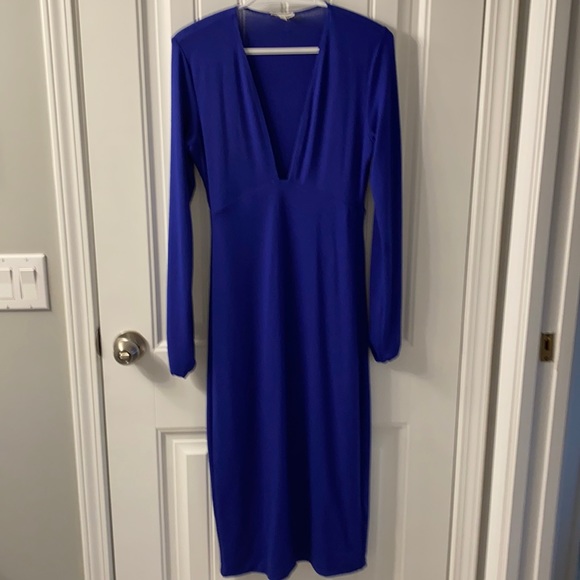 Aritzia Dresses & Skirts - Royal blue Aritiza sweater dress final price drop
